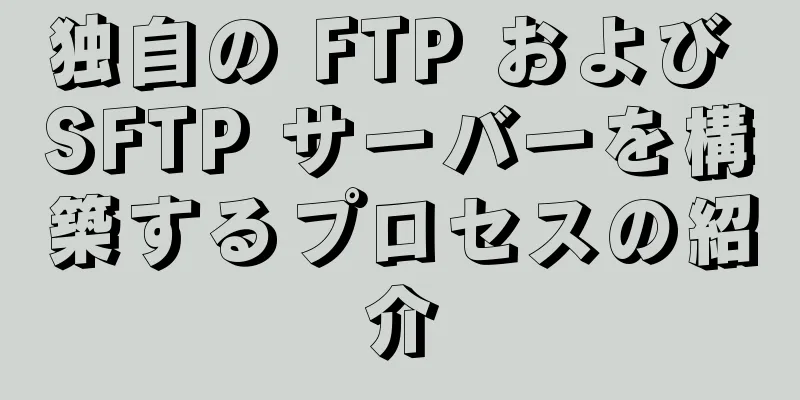 独自の FTP および SFTP サーバーを構築するプロセスの紹介