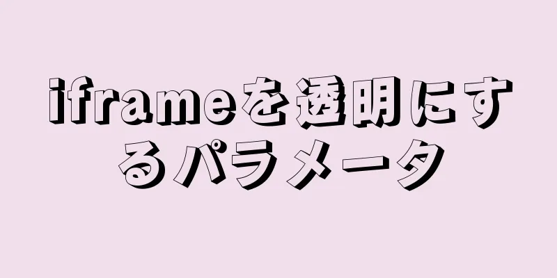 iframeを透明にするパラメータ