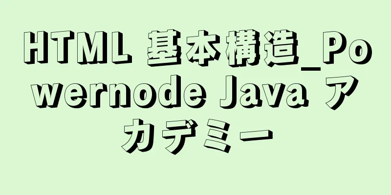 HTML 基本構造_Powernode Java アカデミー