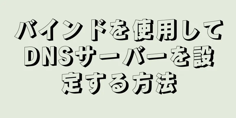 バインドを使用してDNSサーバーを設定する方法
