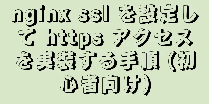 nginx ssl を設定して https アクセスを実装する手順 (初心者向け)